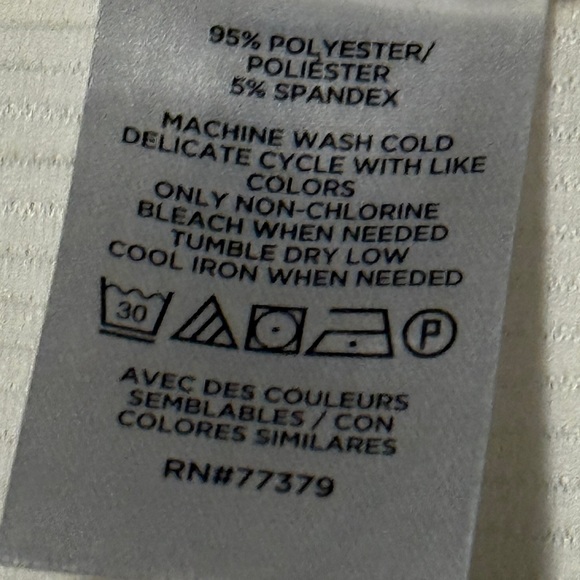 Ann Taylor Off-White Ruffle Neck Sleeveless Top - Picture 5 of 6